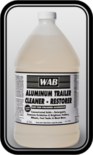 Aluminum Trailer cleaner - Restorer Aluminum Trailer cleaner - Restorer